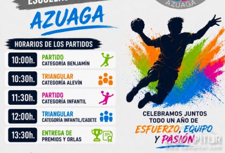 El balonmano de Azuaga echa el cierre al curso